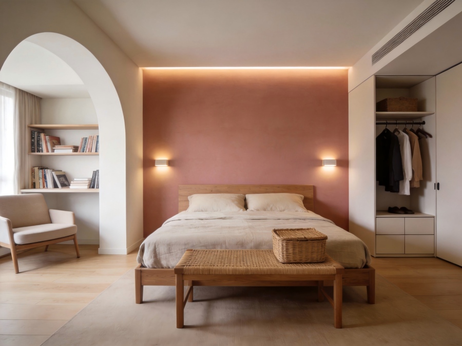 现代田园风设计效果图{2}