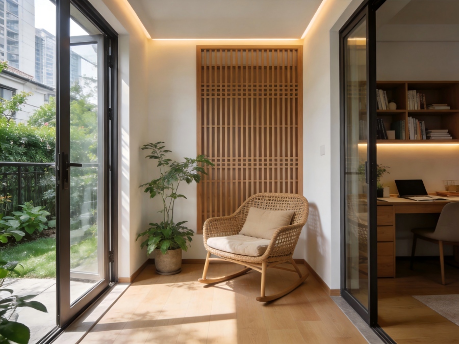 现代田园风设计效果图{6}