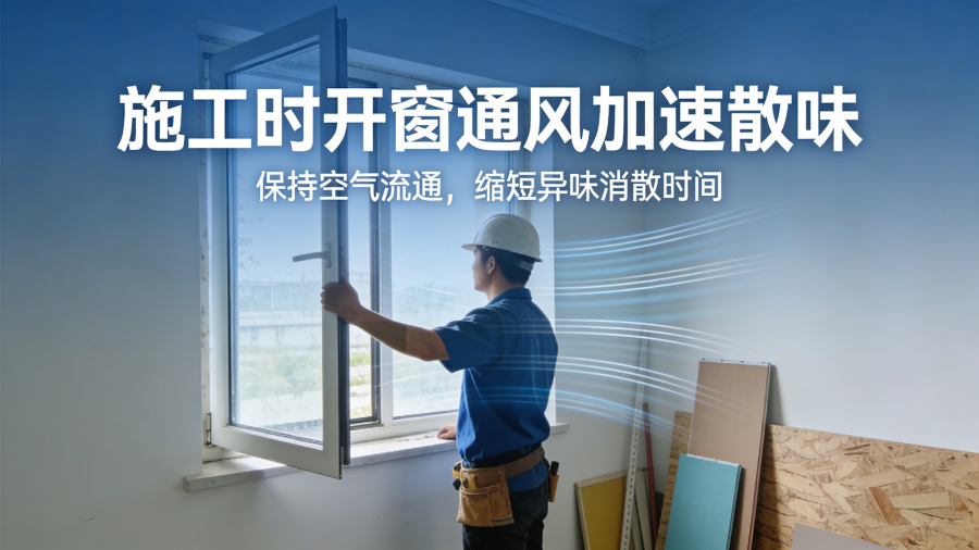 装修污染开窗通风